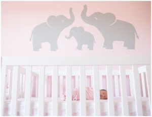 First time parents nursery baby