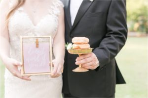 Kissimmee Lakefront Park Wedding donuts