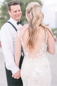 Kissimmee Lakefront Park Wedding hair and makeup