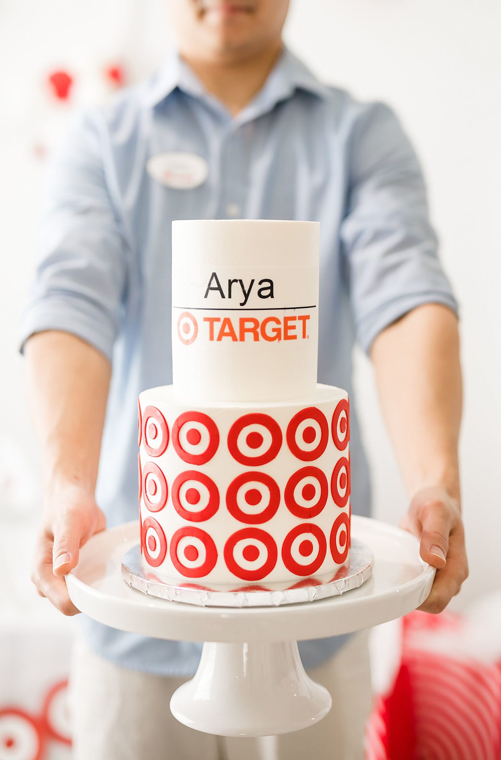 Target themed cake