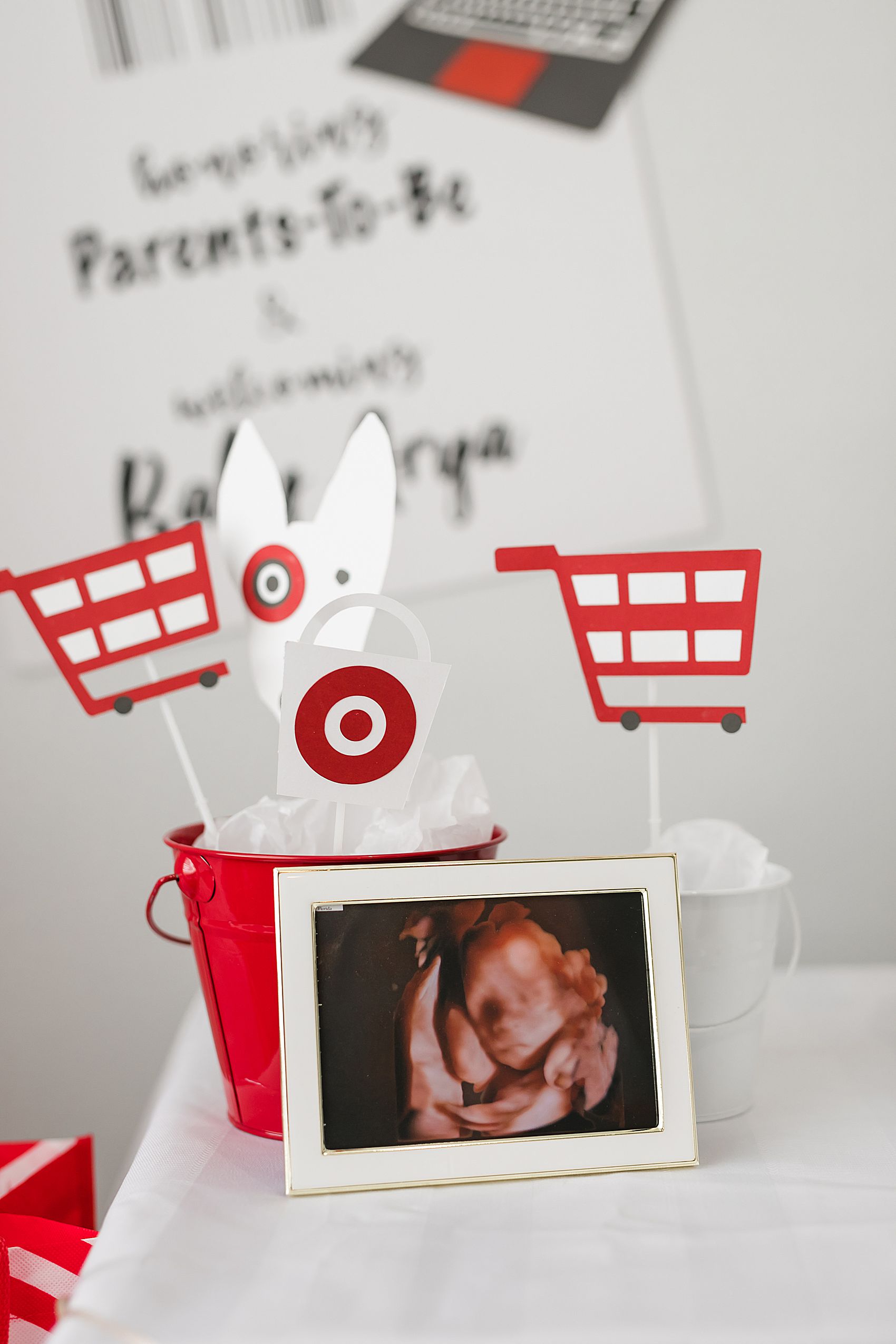 Target theme baby shower