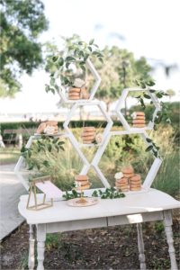 Kissimmee Lakefront Park Wedding donut display